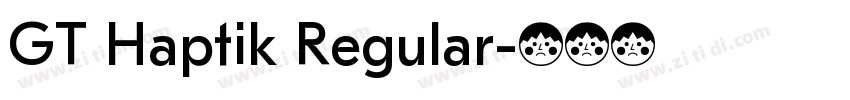 GT Haptik Regular字体转换